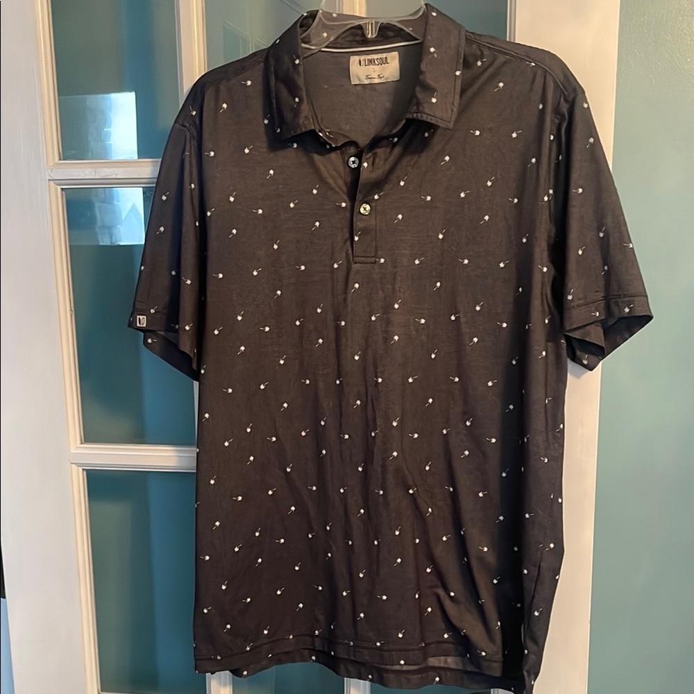 Men's Black Polo Shirt